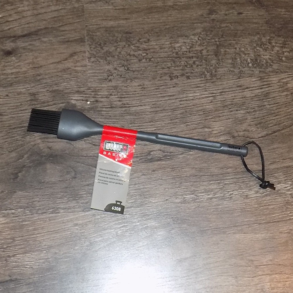 Weber Basics Silicone Basting Brush BBQ‎ Grill Tool 6308 New NWT Heat Resistant
